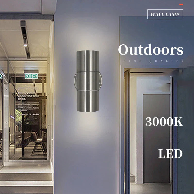 Econiko Outdoor Wall Lamp: Waterproof LED Lighting for Courtyard and Home Decor