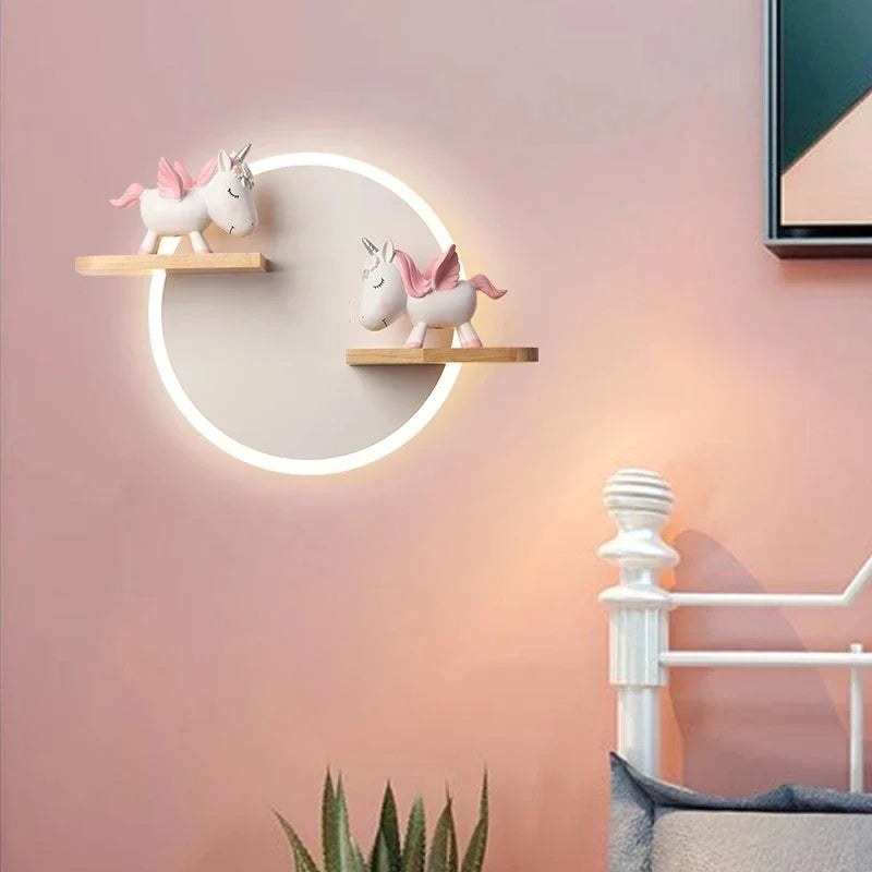 LED Wall Lamp Modern Nordic Design for Children's Room, Aisle, Bedroom, Living Room by Econiko