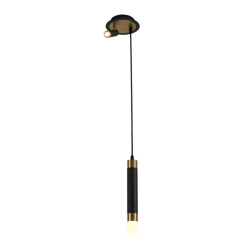 Adjustable Econiko Gold Black Pendant Wall Light LED Hanging Lamp