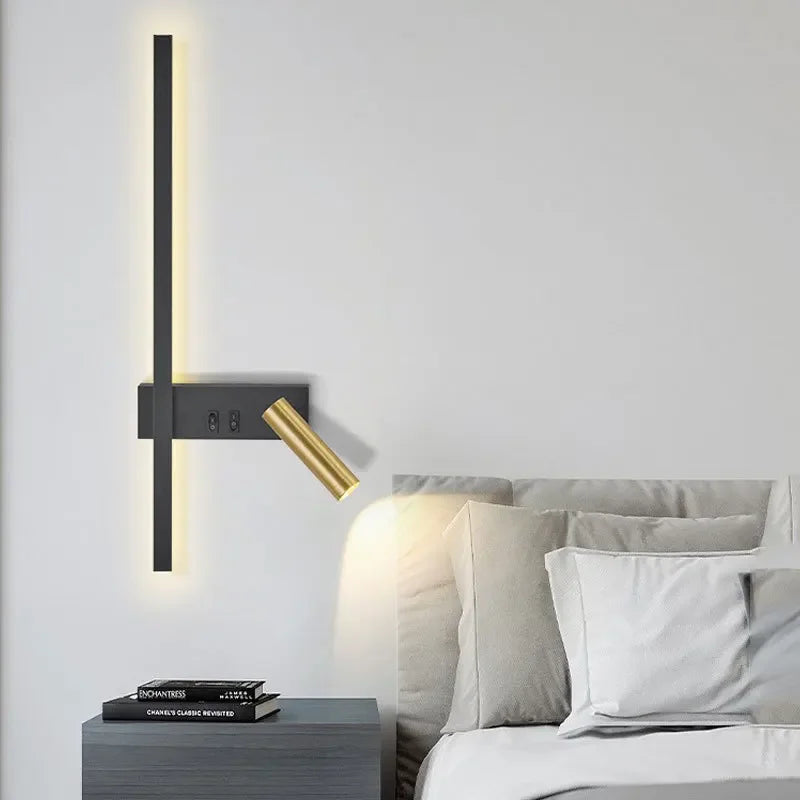 Adjustable LED Wall Sconce for Bedroom, Living Room - Econiko Wall Lamp