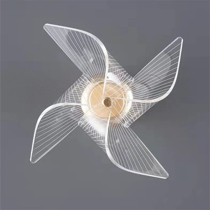 Acrylic Windmill LED Wall Sconces by Econiko for Indoor Lighting in Stairs, Aisle, Kitchen & Dining