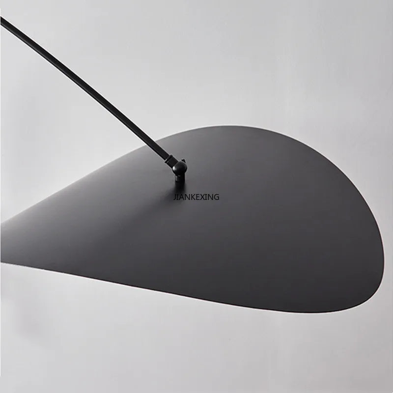 Adjustable LED Hat Floor Lamp for Modern Minimalist Living Room Decor by Econiko