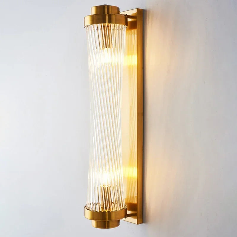 Nordic Gold LED Wall Sconce Light for Luxe Home Decor by Econiko