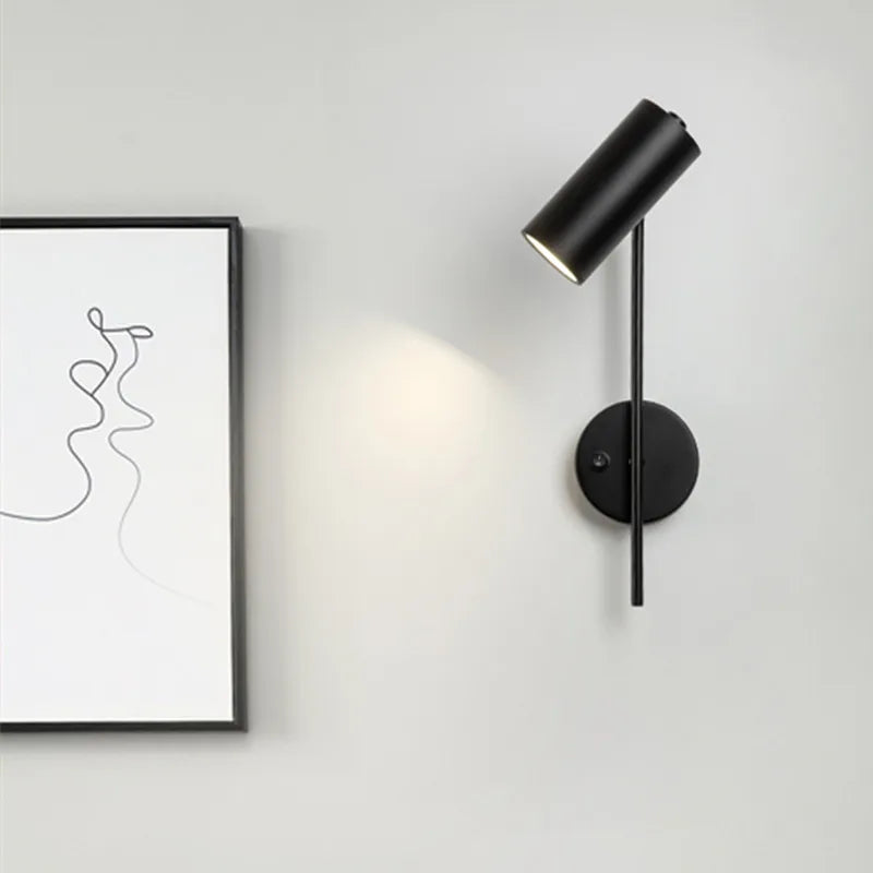 Adjustable Iron LED Wall Lamp for Indoor Room Decor by Econiko