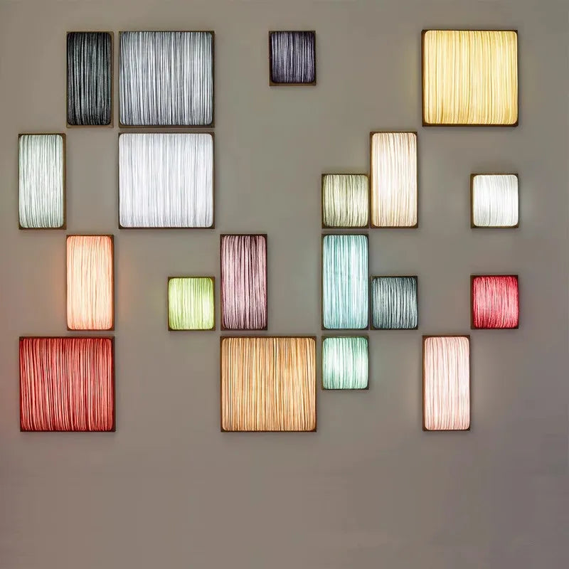 Aqua Creations Textile Wall Lamp for Creative Living Space by Econiko