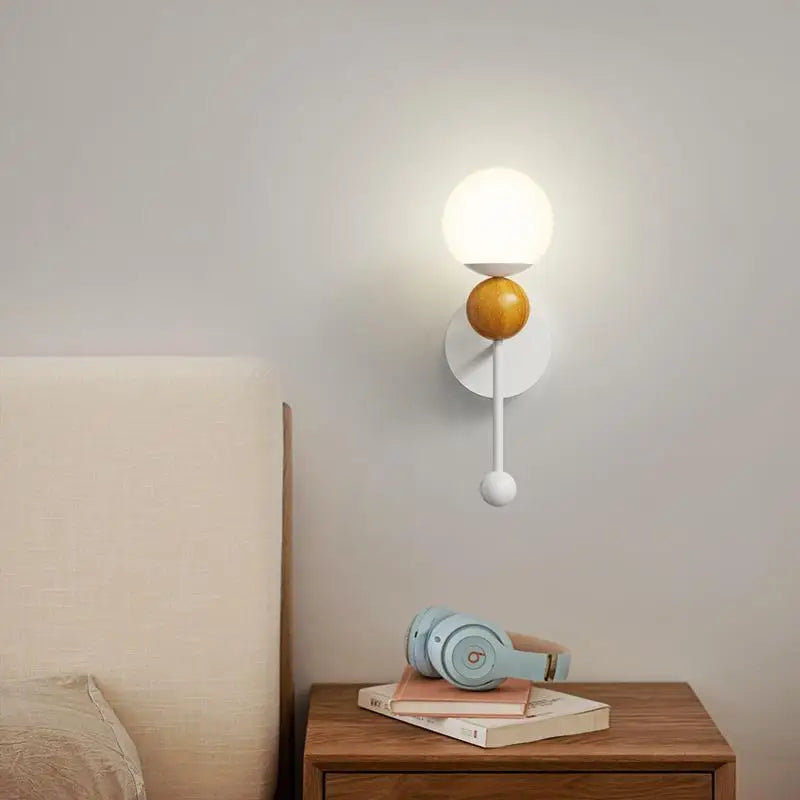 Econiko Nordic LED Wall Lamp Modern Indoor Lighting for Bedroom Living Room