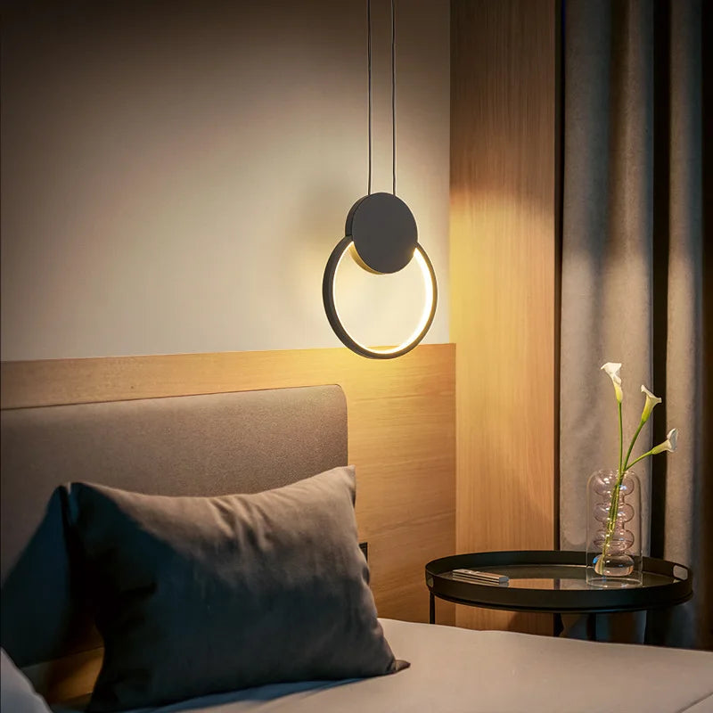 Adjustable LED Pendant Light for Home Decoration by Econiko - Modern Minimalist Chandelier