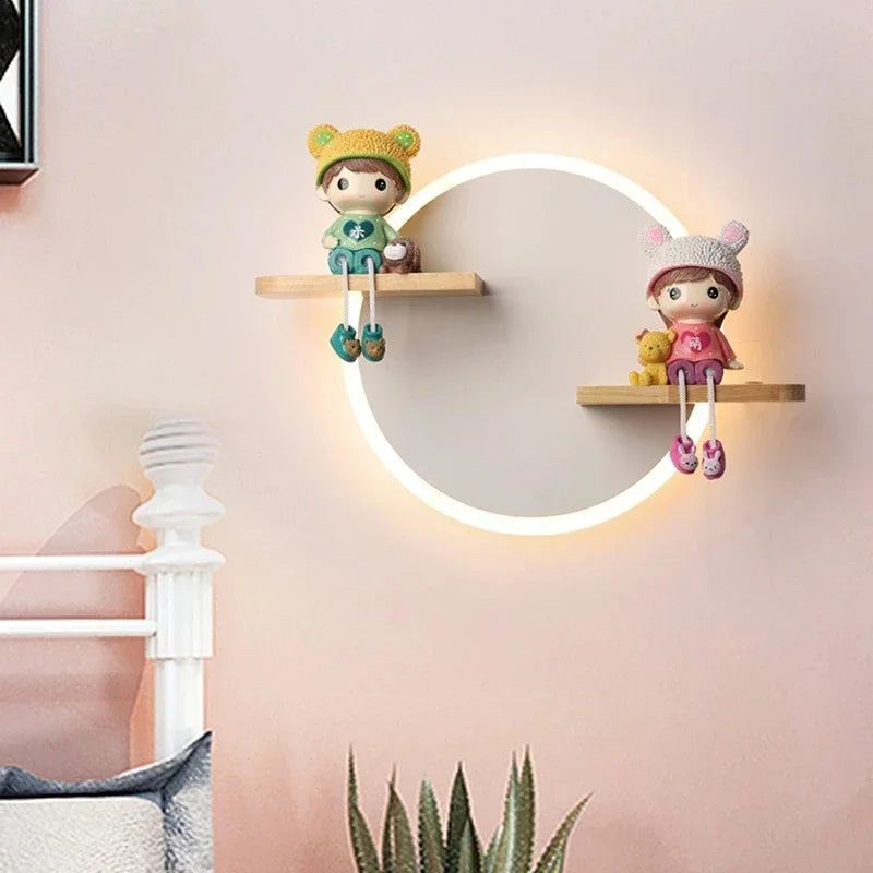 LED Wall Lamp Modern Nordic Design for Children's Room, Aisle, Bedroom, Living Room by Econiko