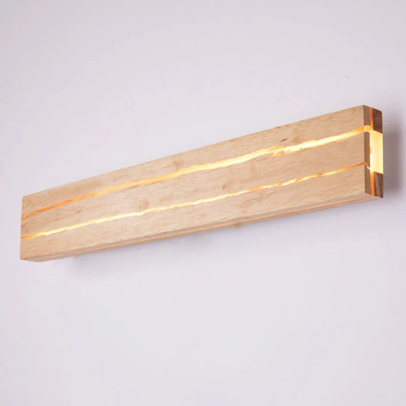 Econiko Nordic LED Wood Wall Lamp, Modern Design Sconces Lights for Home Decor & Lighting