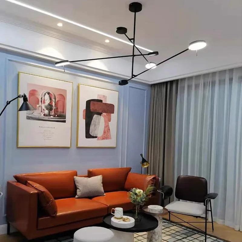 Adjustable Swing Arm LED Wall Lamp by Econiko: Modern Lighting for Bedroom, Study, Living Room