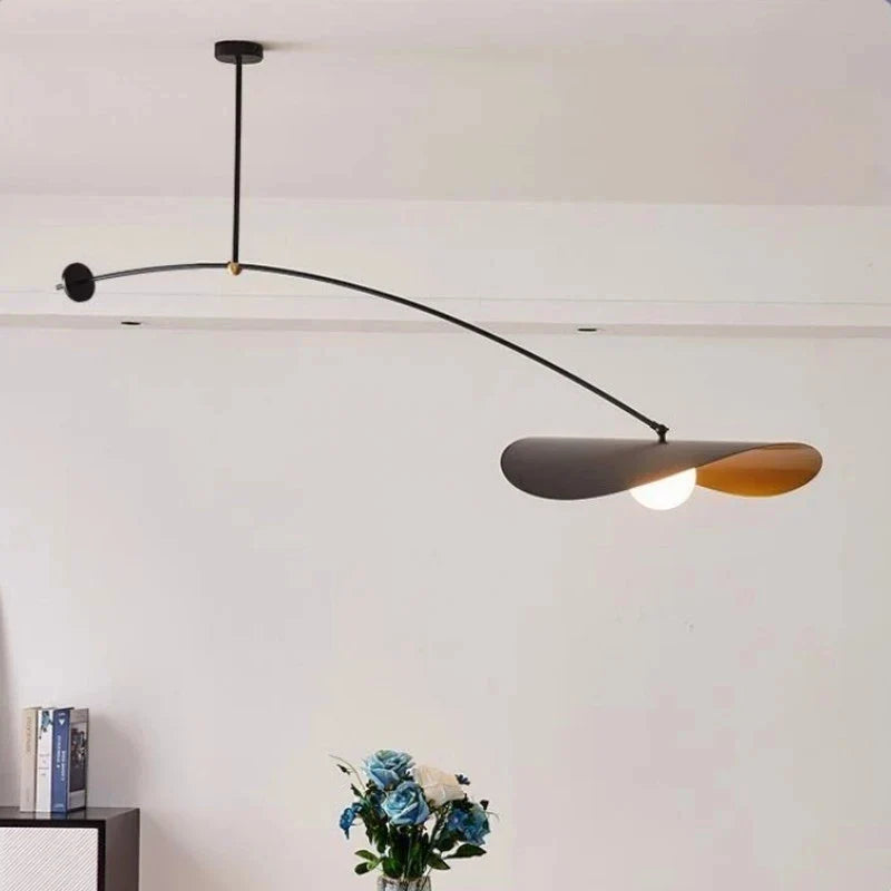 Adjustable LED Pendant Lights by Econiko: Nordic Long Arm Chandelier for Home Decor & Lighting