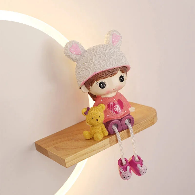 LED Wall Lamp Modern Nordic Design for Children's Room, Aisle, Bedroom, Living Room by Econiko