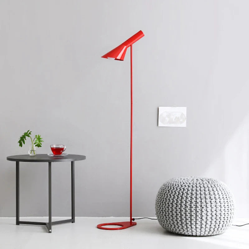 Adjustable Nordic LED Floor Lamp in Black/White for Living Room by Brand Econiko