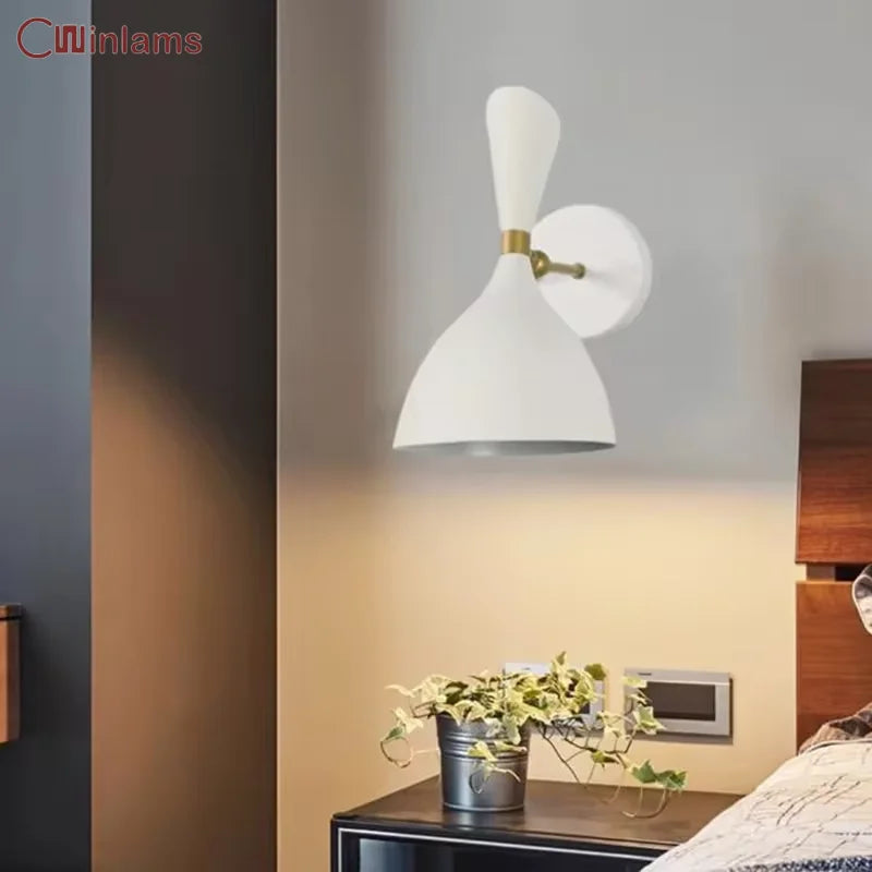 Adjustable Nordic Wall Lamp for Modern Living, Econiko Branded Studio Bedroom Lighting