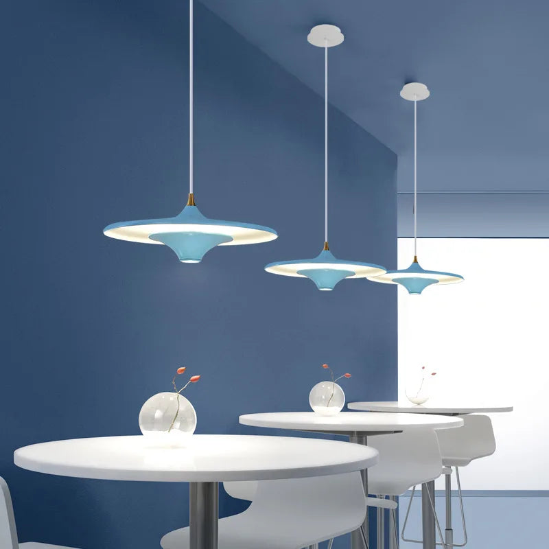 Econiko UFO Nordic Pendant Light Modern Chandelier for Living Room, Bedroom, Bar