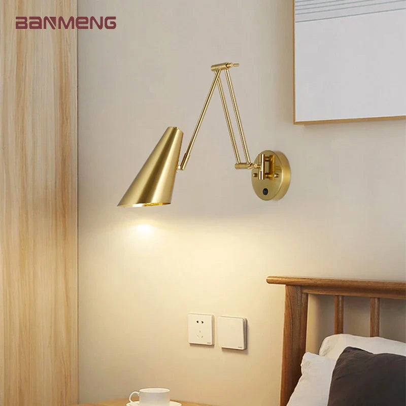 Adjustable Modern LED Wall Lamp Sconces Indoor Lighting Econiko Living Room Bedroom