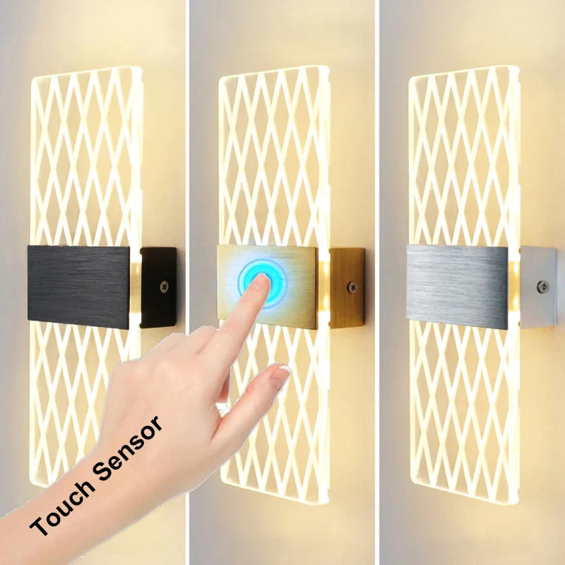 Econiko Acrylic LED Wall Lamp 6W Modern Sconces Nordic Indoor Lighting Bedroom Living