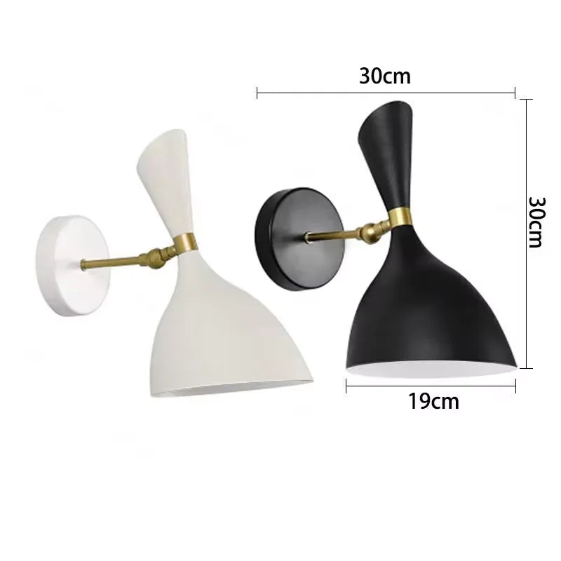 Adjustable Nordic Wall Lamp for Modern Living, Econiko Branded Studio Bedroom Lighting