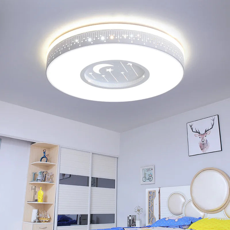 Econiko LED Ceiling Light 120W Modern Nordic Home Decor Living Room Bedroom Fixture