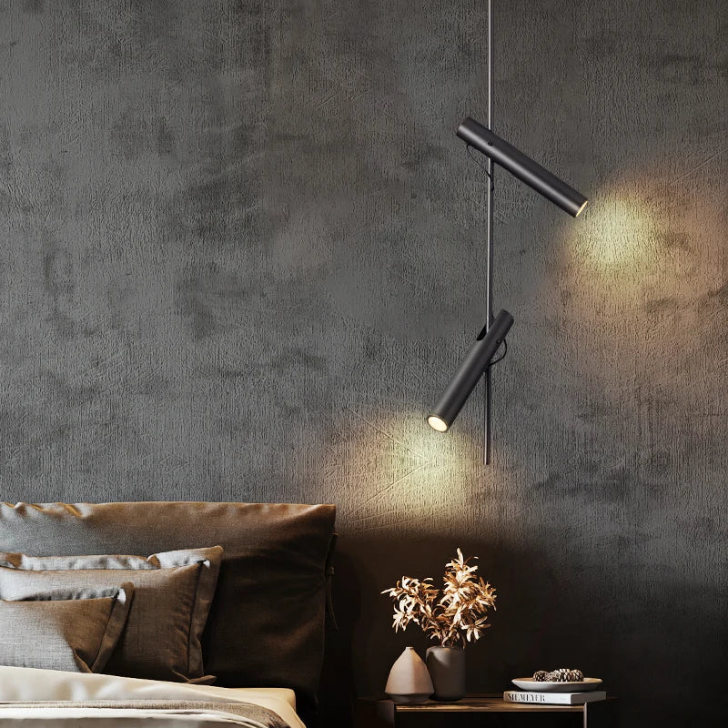 Adjustable multi head chandelier for Italian bedroom by Econiko - Luxurious & minimalist design