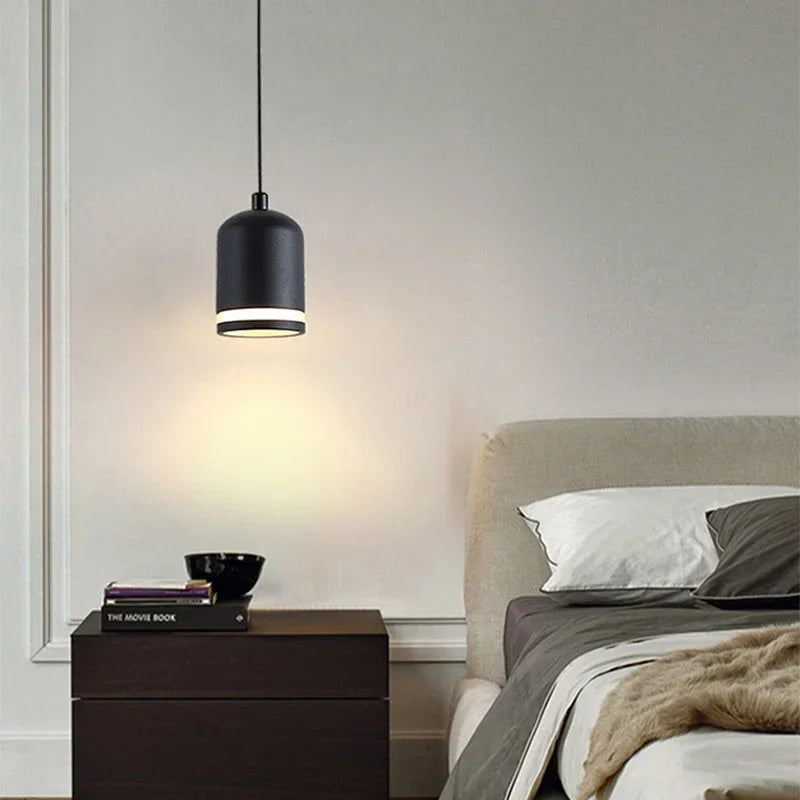 Econiko Bar LED Pendant Light: Nordic Modern Chandelier Hanging Lamp for Home Decor