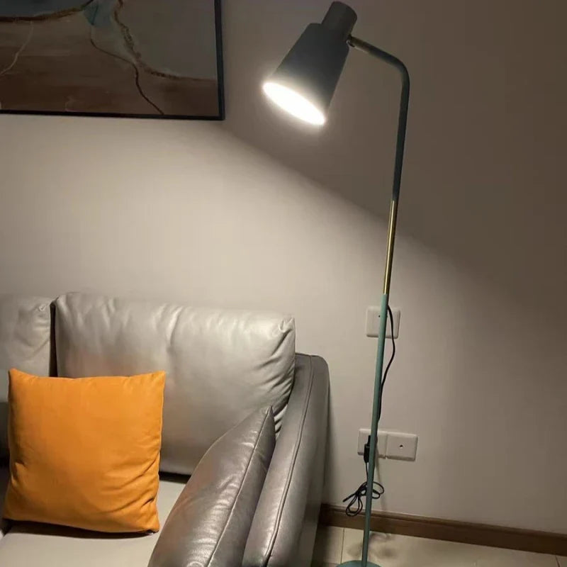 Adjustable LED Floor Lamp for Living Room Bedroom Decor, Retro Design by Econiko