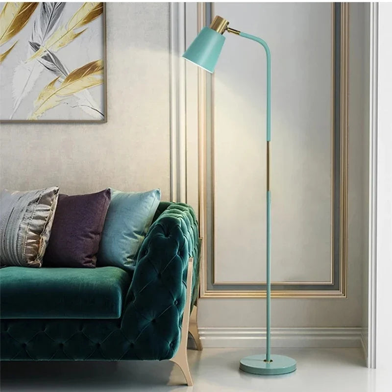 Adjustable LED Floor Lamp for Living Room Bedroom Decor, Retro Design by Econiko