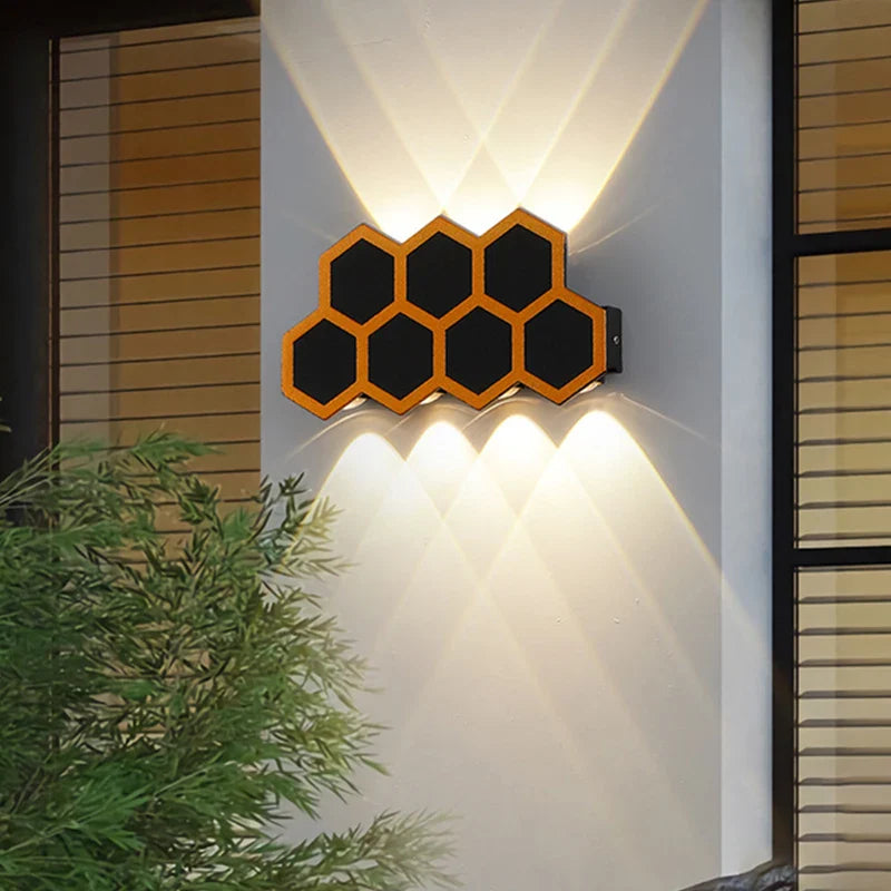 Econiko IP65 Waterproof LED Wall Lamp for Modern Indoor/Outdoor Lighting