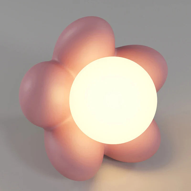 Econiko Cream Flower Wall Lamp: Stylish Indoor Lighting for Living Room, Bedroom, Bedside