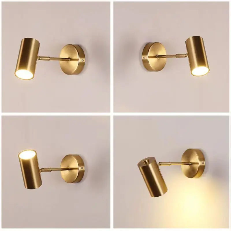 Adjustable Angle LED Wall Lamps Lighting Vintage Home Sconce Lamps by Econiko