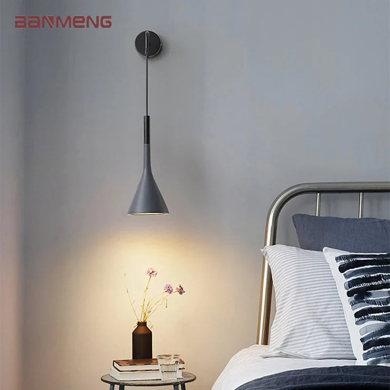 Econiko Nordic LED Wall Lamp Modern Sconces for Living Room Bedroom Kitchen