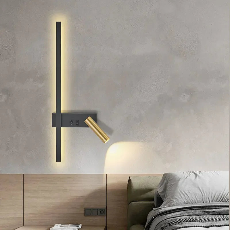 Adjustable LED Wall Sconce for Bedroom, Living Room - Econiko Wall Lamp