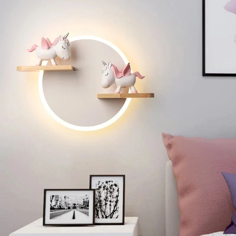 LED Wall Lamp Modern Nordic Design for Children's Room, Aisle, Bedroom, Living Room by Econiko