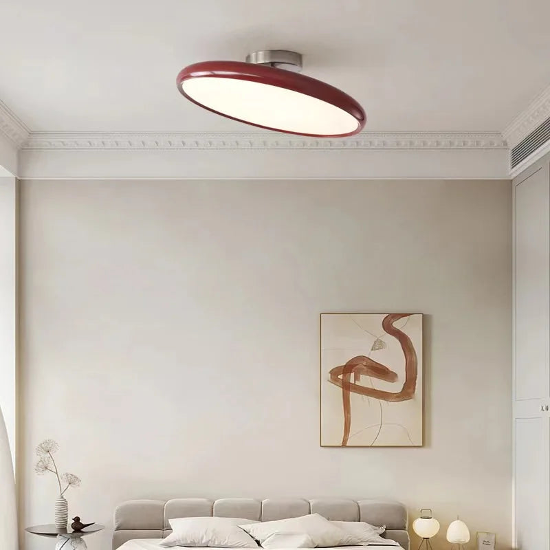 Adjustable Direction Ceiling Light Econiko Wabi-Sabi Full Spectrum Eye Protection for Bedroom or Study