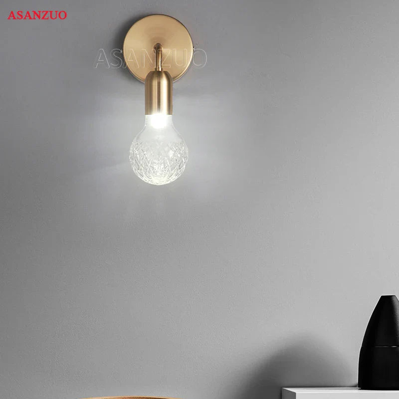 Brass LED Pendant Light - Econiko Hang Lamp for Dining & Living Room